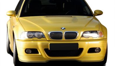 Aero Function AF-1 Style Fiberglass/FRP Front Bumper Lip/Add On for 2001-2006 BMW M3 2DR.  - 107364