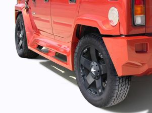 Couture Vortex Style Polyurethane Fender Flares for 2003-2009 Hummer H2 - 109173