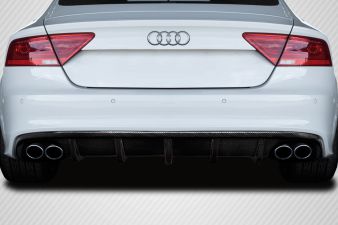 2012-2015 Audi S7 C7 Carbon Fiber DTM Rear Diffuser - 1 Piece - 114508