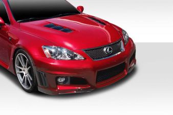 2008-2014 Lexus IS-F Duraflex W-1 Front Bumper Cover - 1 Piece - 114733