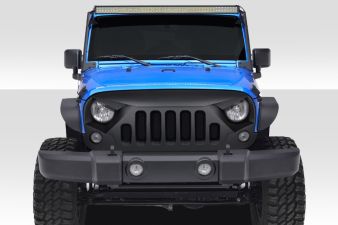 2007-2018 Jeep Wrangler Duraflex Predator Grille - 1 Piece - 115250