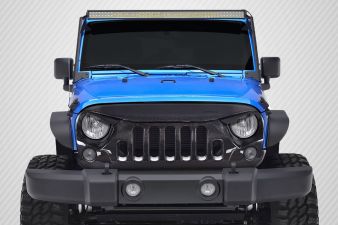 2007-2018 Jeep Wrangler Carbon Creations Predator Grille - 1 Piece - 115251