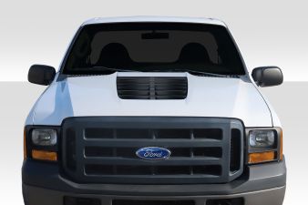 1999-2007 Ford Super Duty F250 F350 F450 F550 / 2000-2005 Ford Excursion Duraflex GT500 V2 Hood - 1 Piece - 115328