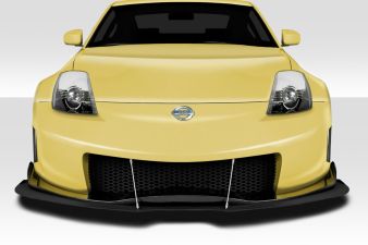 2003-2008 Nissan 350Z Z33 Duraflex NV2 Front Lip Splitter - 3 Piece - 115340