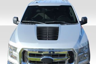 2015-2020 Ford F-150 Duraflex GT500 V2 Hood - 1 Piece - 115383