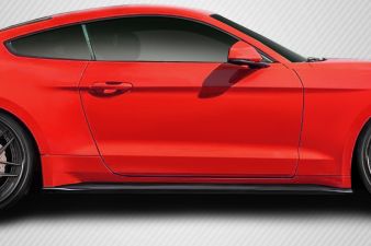 2015-2023 Ford Mustang Carbon Creations KT Side Skirt Rocker Panels - 2 Piece - 115536