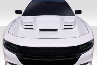 2015-2023 Dodge Charger Duraflex Viper Hood - 1 Piece - 115959