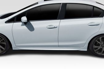 2012-2015 Honda Civic 4DR Duraflex Type M Side Skirts - 2 Piece - 115973