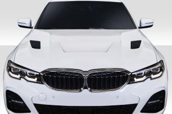 2019-2021 BMW 3 Series G20 Duraflex AF1 Look Hood - 1 Piece - 116021