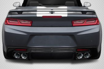 2016-2024 Chevrolet Camaro Carbon Creations GMX Rear Diffuser - 1 Piece (Quad exhaust) - 116035