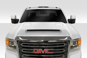 2015-2019 GMC Sierra 2500 3500 Heavy Duty Duraflex RKS Hood - 1 Piece - 116052