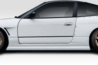 1989-1994 Nissan 240SX S13 Duraflex Supercool V2 Side Skirts Rocker Panels - 2 Piece - 116220