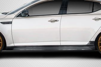 2011-2013 Kia Optima Carbon Creations CPR Side Skirts Rocker Panels - 2 Piece - 116247