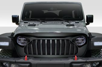 2019-2022 Jeep Wrangler JL Gladiator JT Duraflex Predator Grille - 1 Piece - 116319