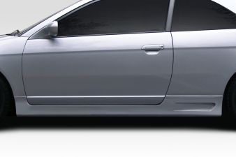 2001-2005 Honda Civic 2DR Duraflex H Tech Side Skirts Rocker Panels - 2 Piece - 116476