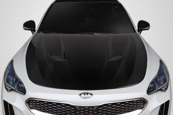 2018-2023 Kia Stinger Carbon Fiber Executive Hood - 1 Piece - 116726