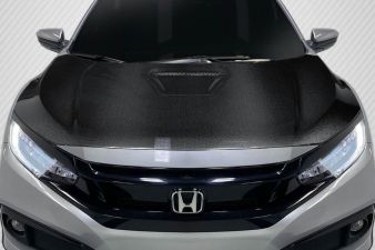 2016-2021 Honda Civic Carbon Fiber Type R Look Hood - 1 Piece - 117165