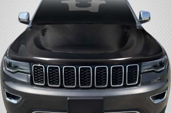 2011-2022 Jeep Grand Cherokee Carbon Fiber Delta Hood - 1 Piece - 117187