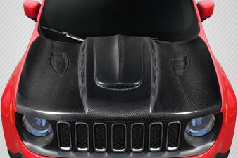 2015-2023 Jeep Renegade Carbon Fiber Thermal Hood -1 Piece - 117388