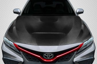 2018-2024 Toyota Camry Carbon Fiber GTS Look Hood - 1 Piece - 117465