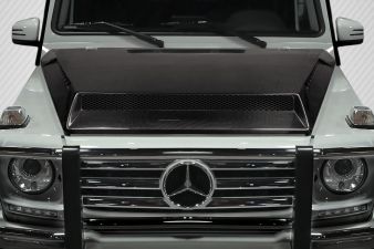 2000-2023 Mercedes G Class W463 Carbon Fiber Behemoth Hood - 1 Piece - 117640