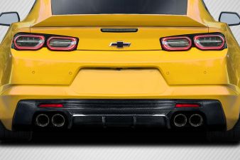 2016-2024 Chevrolet Camaro Carbon Fiber Z1 Speed Rear Diffuser - 1 Piece - 117923