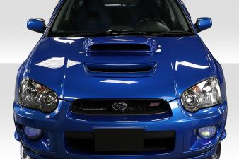 2002-2003 Subaru Impreza WRX STI Duraflex Zepher Sports Hood Air Vent Duct - 1 Piece - 117980