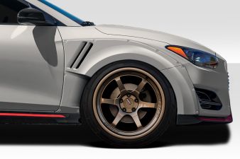 2019-2023 Hyundai Veloster N Duraflex Aerotune Front Fender Flares - 6 Pieces - 118127