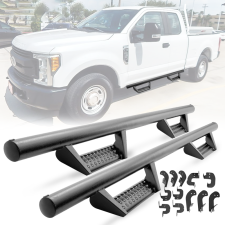 2017-2024 Ford F-250 Super Duty Super Cab BCK Side Step Bars  - 5-SSB-BCK-FFSD17SC