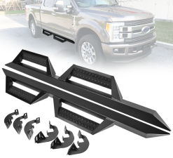 2017-2024 Ford F-250 Super Duty Super Crew BZ Side Step Bars  - 5-SSB-BZ-FFSD17SCC