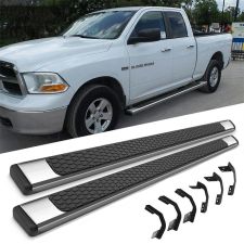 2009-2024 Dodge Ram 1500 Quad Cab 78" OE Style Side Step Bars Running Boards  - 5-SSB-DL-DR09QC-SS