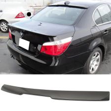 2004-2010 BMW 5-Series E60 A-Style Roof Spoiler/Wing Matte Black  - ASR-BE60AC-MB