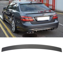 2010-2016 Mercedes Benz E-Class W212 4DR Sedan ABS Roof Spoiler/Wing Matte Black  - ASR-MBW212A-MB