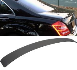 2007-2013 Mercedes Benz S-Class W221 Roof Spoiler/Wing Matte Black  - ASR-MBW221A-MB