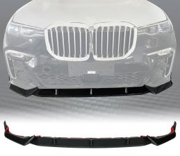 2019-2020 BMW X7 M-Sport G07 Front Bumper Lip 3PC  - BLF-BG07M3P-A