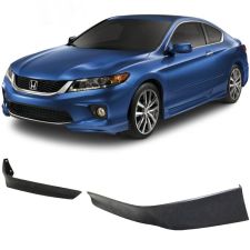 2013-2015 Honda Accord 2DR Coupe HFP Style Front Bumper Lip 2PC  - BLF-HA132H2P-PU