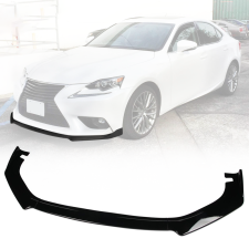 2014-2016 Lexus IS250/IS300/IS350 Base Front Bumper Lip Splitter Gloss Black  - BLF-LIS14IK3P-GBK