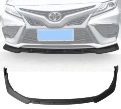 2021-2022 Toyota Camry SE Polypropylene Front Bumper Lip 3PC Matte Black  - BLF-TCA21SEIK3P-PP