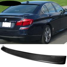 2011-2016 BMW 5-Series F10 Carbon Fiber A-Spec Roof Spoiler/Wing  - SP-F10RA-CF