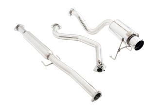 Honda Civic 92-95 (Hatchback Only) DS Cat-Back Exhaust System by Megan Racing - MR-CBS-HC92H-DS