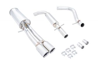 Volkswagen Jetta 99-01 - Turbo Type Catback Exhaust by Megan Racing - MR-CBS-VWJ99-NEW