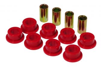 1975-1982 Chevy Corvette Rear Strut Rod Bushing Kit Red Prothane - 7-1203