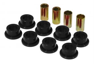 1984-1987 Chevy Corvette Rear Strut Rod Bushing Kit Black Prothane - 7-1204-BL