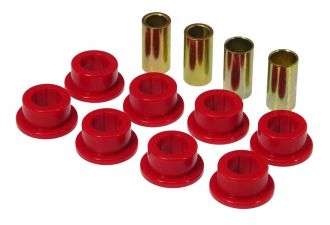 1984-1987 Chevy Corvette Rear Strut Rod Bushing Kit Red Prothane - 7-1204