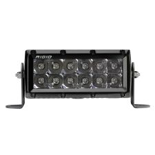 6 Inch Spot Midnight E-Series Pro LED Light Bars by Rigid Industries - 106213BLK