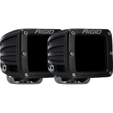 Infrared Spot Surface Mount Pair D-Series Pro Auxiliary LED Light by Rigid Industries - 202293