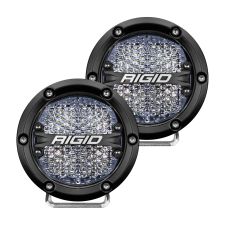 360-Series 4 Inch LED Light Off-Road Diffused White Backlight Pair by Rigid Industries - 36208