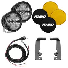 2022-2023 Toyota Tundra 6 Inch 360-Series A-Pillar Lighting Kit Auxiliary LED Light by Rigid Industries - 46806