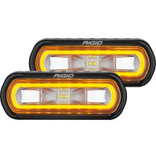 SR-L Series Off-Road Spreader Pod 3 Wire Surface Mount with Red Halo Pair LED Light Pods by Rigid Industries - 53122