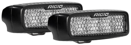 Flood Diffused Backup Surface Mount Kit SR-Q Pro Auxiliary LED Light by Rigid Industries - 980023